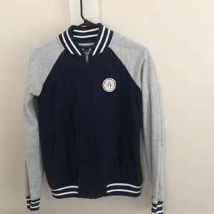 Tommy Hilfiger Navy blue zip up jacket / sweater